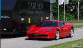 Ferrari beim Luxusauto-Hndler Tamsen in Hamburg